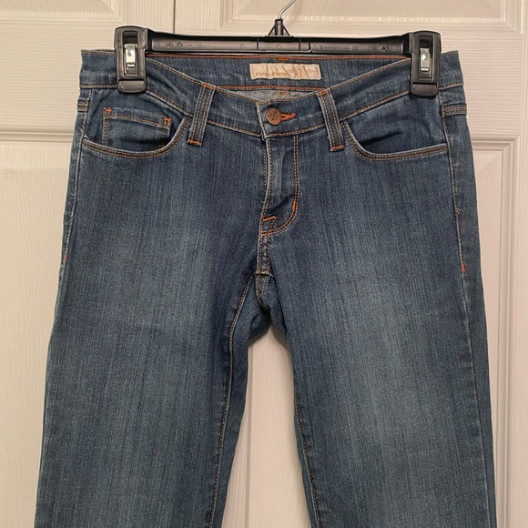 Flying Monkey Denim Blue Jeans with Bell Bottoms Flare Wide Legs - Picture 3 of 17